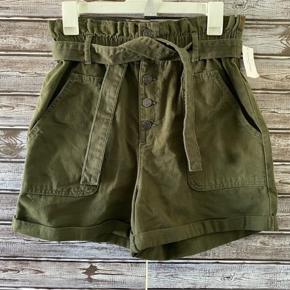 Banana Republic Pants - NWT Banana Republic Button-Fly High-Waisted Shorts Size S